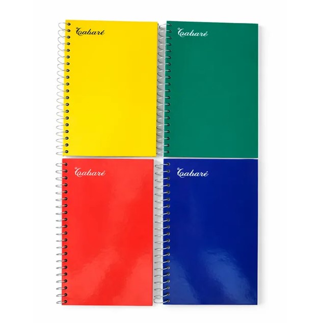 LIBRETA TABARE TAPA DURA 10X15CM. 96H. C/ESPIRAL