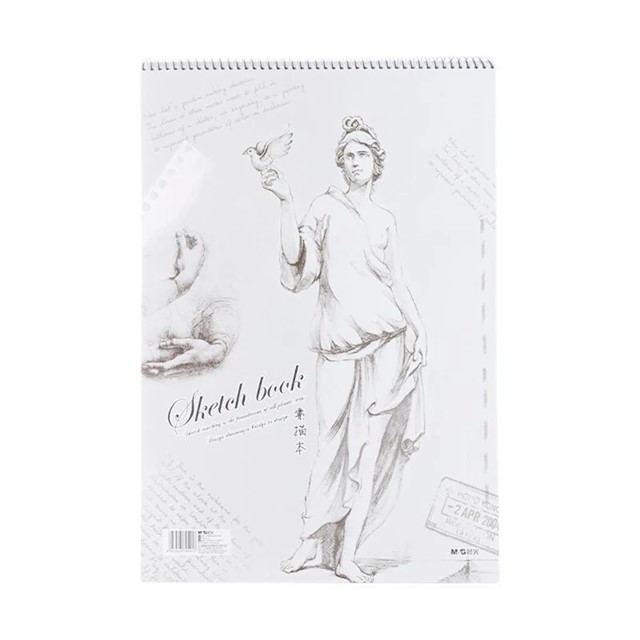 SKETCH BOOK M&amp;G A3 100GR. 40 HOJAS