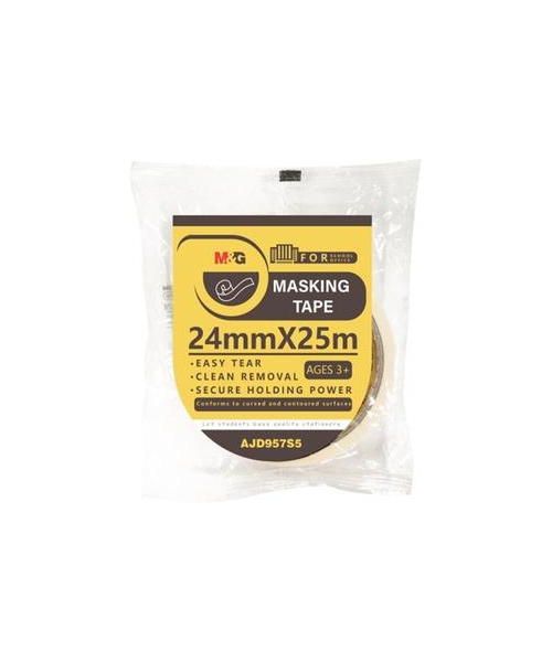 CINTA DE ENMASCARAR M&amp;G 24MM X 25MTS