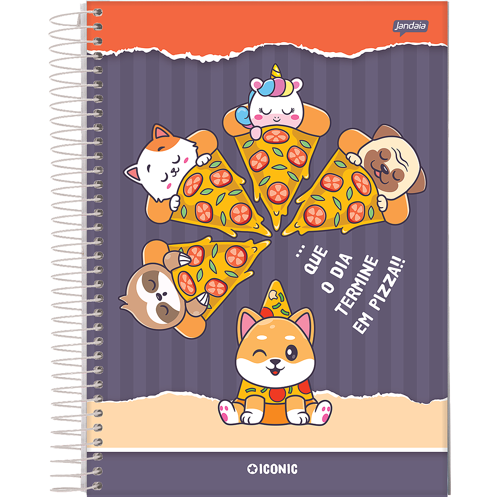 CUADERNO JANDAIA ICONIC TAPA DURA 14 X 20CM. 80 HOJAS