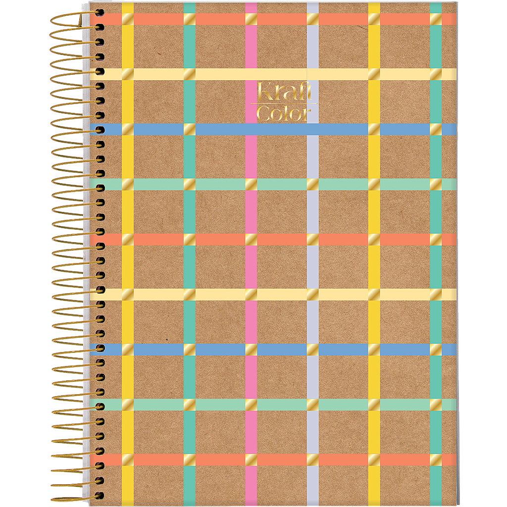 CUADERNOLA JANDAIA KRAFT COLOR TAPA DURA 20 X 27CM. 80 HOJAS