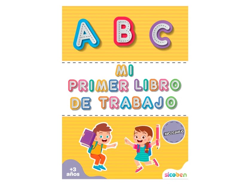 LIBRO DE COLOREAR SICOBEN ABECEDARIO