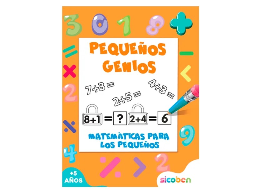 LIBRO DE ACTIVIDADES SICOBEN GENIOS MATEMATICAS