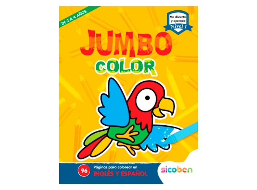 LIBRO DE ACTIVIDADES SICOBEN JUMBO COLOR 1