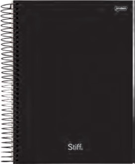 CUADERNO JANDAIA STIFF SLIM TAPA DURA 14 X 20CM. 200 HOJAS