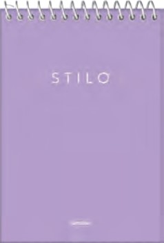 CUADERNO JANDAIA STILO TAPA DURA 14 X 21CM. 80 HOJAS