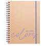 CUADERNO IBI CRAFT COLORS 150 HOJAS 17 X 22CM.