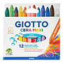 CRAYOLAS GIOTTO GRUESAS X 12 COL.