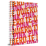 CUADERNOLA ALAMO PINK TAPA DURA 200 HOJAS 19 X 27CM.