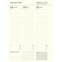 AGENDA JANDAIA KRAFT GOLD SEMANAL CON ESPIRAL 17x24 CM.