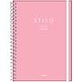 AGENDA JANDAIA STILO SEMANAL CON ESPIRAL 17x24 CM.