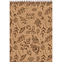 CUADERNO JANDAIA KRAFT GOLD TAPA DURA 14 X 21CM. 80 HOJAS