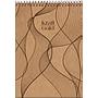 CUADERNO JANDAIA KRAFT GOLD TAPA DURA 14 X 21CM. 80 HOJAS