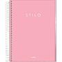 CUADERNO JANDAIA STILO TAPA DURA 17 X 24CM. 160 HOJAS