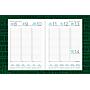 AGENDA ABZ CLASSIC SEMANAL C/ESQUINEROS Nº 211C 13 X 19 CM.