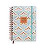AGENDA OMEGA Nº 40 DIA X HOJA TAPA COLOR CON ESPIRAL 14.5 X 21 CM.