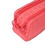 CARTUCHERA IBI CRAFT ROJO 2 CIERRES 23x10x9CM.
