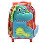 MOCHILA DINOSAURIOS CON CARRO 30CM.  