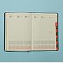 AGENDA OMEGA Nº 21 SEMANAL 14.5 X 21 CM.