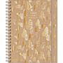 AGENDA JANDAIA KRAFT GOLD SEMANAL C/ESPIRAL Y SEPARADORES 17x24 CM.