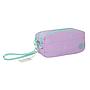 CARTUCHERA IBI CRAFT LILA 2 CIERRES 23x10x9CM.